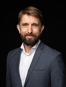 Pressbild på Andreas Sandin